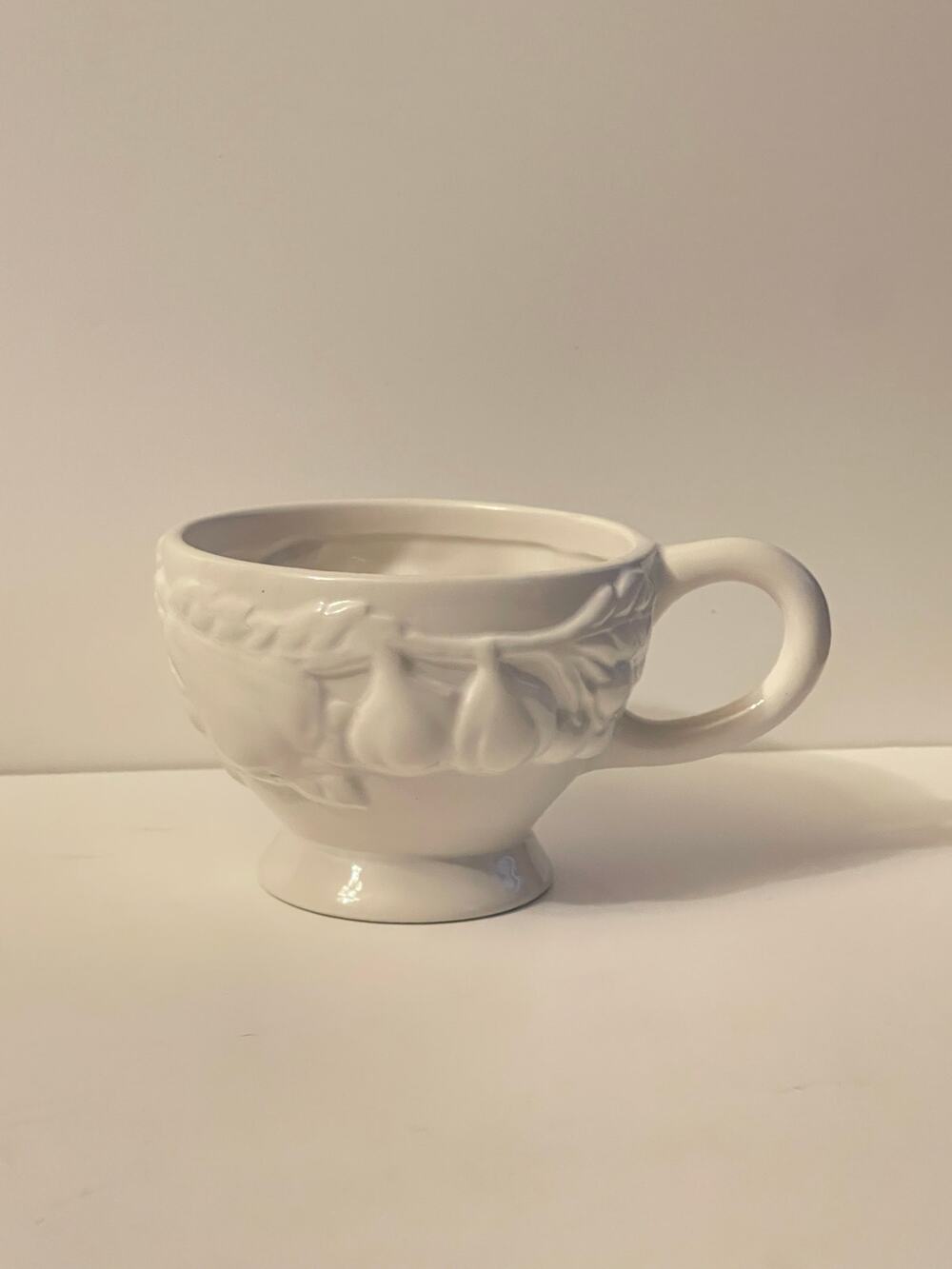 Nature Mega Large White Teacup
